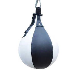 Ballon de boxe en cuir de vachette double extrémité personnalisé, toutes couleurs, à suspendre, pour entraînement, haute qualité, 180x40x20cm - Product Image 1