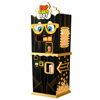 Robot distributeur de pop-corn au design optimal, distributeur automatique de pop-corn en libre-service, distributeur automatique à écran tactile