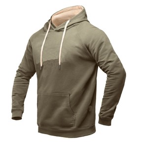 Sweat à capuche en polaire anti-boulochage bicolore pour homme, style streetwear, coupe ajustée, avec impression personnalisée - Product Image 2