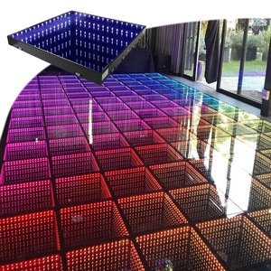 Anycase Chất lượng cao màu đen 3 năm bảo hành dễ dàng lắp ráp Disco ngoài trời 3D LED Dance sàn cho thuê tổ chức sự kiện - Product Image 2