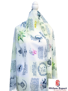 Premium Custom Printed Square <b>Scarf</b> Manufacturer Silk Feel Fashion Shawl Private Label OEM ODM Custom Fabric Factory India - Product Image 4