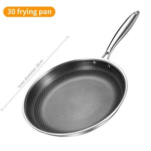 Family Size Saute <b>Pan</b> With Premium Nonstick Interior Heavy Duty Aluminum Construction Tempered Glass Lid - Product Image 3