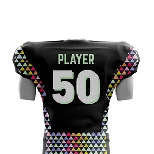 Conjunto de Uniforme de Fútbol Americano Sublimado Personalizado, Jersey y Pantalones para Equipo, Ropa de Juego Transpirable y Resistente que Absorbe la Humedad - Product Image 5
