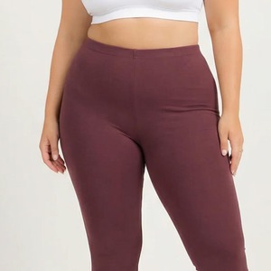 OEM High Waist Athletic Workout Yoga Pants for Women 4 XL Plus Size Leggings with <b>Tummy</b> <b>Control</b> & Butt Lift Sports Bra Set - Product Image 6