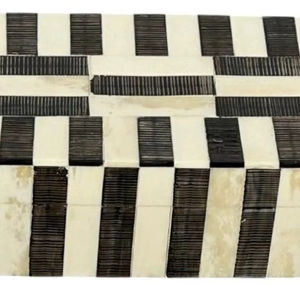 กล่องเครื่องประดับงานฝีมือลายดอกไม้โมร็อกโกแบบเป็นมิตรกับสิ่งแวดล้อม ตกแต่งด้วยกระดูกฝังลายดอกไม้ สำหรับเก็บของตกแต่งบ้าน ตกแต่งโต๊ะ ของขวัญปีใหม่ - Product Image 1