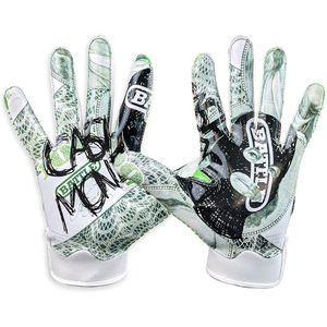 Gants de football américain pour receveur, haute qualité, légers, pour adultes, avec design personnalisé, pour hommes - Product Image 1