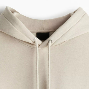 Wholesale Custom Luxury Acid Washed Embroidered Hip Hop <b>Hoodie</b> No <b>String</b> Men Blank 100% Cotton Regular Fit Heavyweight - Product Image 4