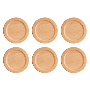 Exclusive Classic Acacia Wooden Coaster with Marble Look Stone Finish <b>Drink</b> Pad Set Wedding Gifts Dining Decor Luxury Homes - Product Image 5