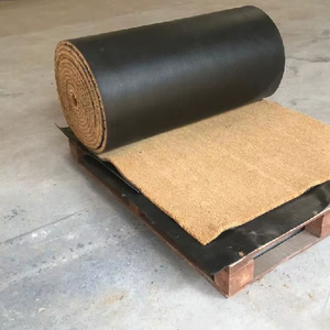 USA Canada Wholesale Supplier Jucor Thick Classic/Modern/Traditional Outdoor Brown Microfiber Fabrics Puzzle Non-Slip <b>Doormats</b> - Product Image 1