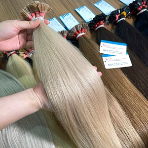 TENDANCE ACTUELLE : Extensions de cheveux humains vietnamiens à pointe plate en kératine, modèle 2026, très demandées - Product Image 6
