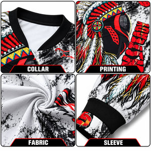 เสื้อเพนท์บอลแขนยาวแบบซับลิเมชั่นสั่งทำพิเศษ ชื่อทีม Rockstar เสื้อกีฬาตาข่ายระบายอากาศได้ดี - Product Image 6