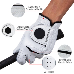 Breathable Men's Golf <b>Gloves</b> White Cabretta Leather Golf <b>Glove</b> <b>with</b> Ball Marker Genuine Leather Golf <b>Gloves</b> <b>with</b> Hand <b>Grip</b> 2026 - Product Image 5
