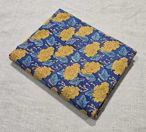 Tela estampada a mano con bloques, tela india estampada a mano, tela de algodón suave y ligera, directo de fábrica, precio al por mayor - Product Image 1