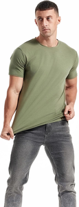 Camiseta de Punto Estampada de Alta Calidad 100% Algodón, Manga Corta, Holgada, Transpirable, Informal, para Verano, con Logotipo Personalizado, 200 Gramos - Product Image 4