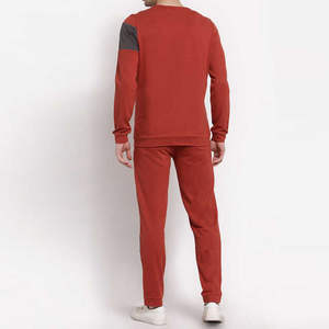 Ensemble de survêtement en molleton technique pour homme, style streetwear décontracté, deux pièces avec sweat à capuche, imprimé, grammage lourd - Product Image 4