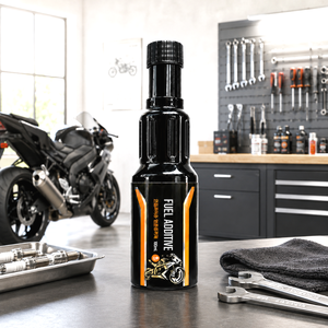Traitement de carburant pour moto de haute qualité 100ml, nettoyant moteur, nettoyant système de carburant et optimiseur d'efficacité énergétique - Product Image 1