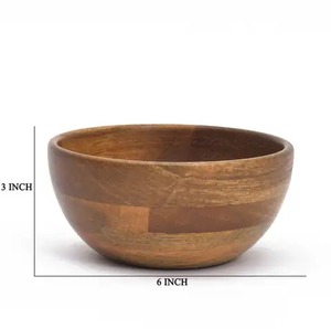 Tazones de Madera para Ensaladas, Arroz y Cena, Desechables, Ecológicos, para Fiestas en Casa - Product Image 5