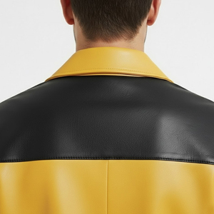 Genuine Sheep <b>Leather</b> Animal Skin <b>Leather</b> <b>Jacket</b> For Men Style Unique <b>Real</b> <b>Leather</b> <b>Jacket</b> For Men Motorcycle Winter <b>Jacket</b> Men - Product Image 6