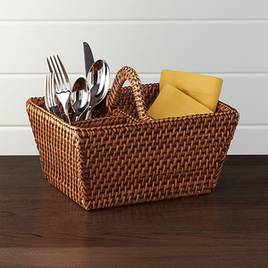 Premium Elegant <b>Storage</b> Rattan <b>Basket</b> <b>For</b> <b>Bathrooms</b> Kitchens And Living Rooms Hand Woven Natural Rattan <b>Baskets</b> With Modern 2026 - Product Image 3