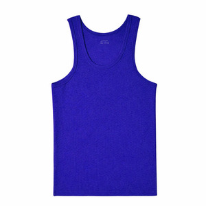 Débardeur élégant pour homme en coton respirant, idéal pour la gym et l'entraînement, séchage rapide, été, logo personnalisé, qualité supérieure, coupe ajustée - Product Image 1