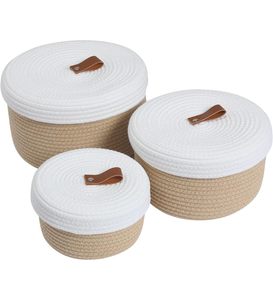 Cesta de Almacenamiento para Roti con Tapa, Cesta para Pan Hecha a Mano para la Cocina o Mesa de Comedor - Product Image 2