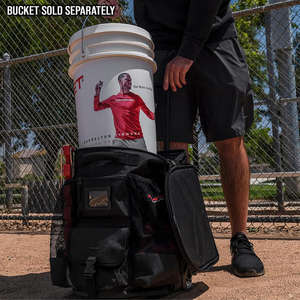 Bolsa de Equipamiento de Béisbol con Ruedas y Logotipo Personalizado, con Soporte para Múltiples Bates, Impermeable, de Poliéster, para Entrenamiento y Viajes - Product Image 2