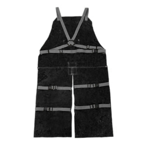 Tablier de soudeur sans manches en cuir de vachette pleine fleur de qualité supérieure, résistant à la chaleur et aux étincelles, pour la sécurité industrielle - Product Image 6
