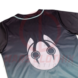 Producto más vendido: Camiseta de béisbol con MOQ bajo, ropa deportiva transpirable para entrenamiento en equipo. - Product Image 6