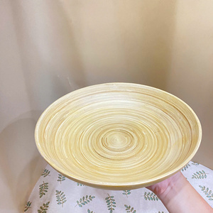 GRANDE VENTE EN GROS NOUVELLE GRANDE ASSIETTE EN BAMBOU POUR ENFANTS ÉCOLOGIQUE FORME OVALE POUR CAMPING EN STOCK - PRIX LE PLUS BAS D'ECO2GO VIETNAM - Product Image 5