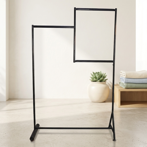 Présentoir à vêtements portable Bros Display, pliable, robuste, en métal, étagère à plusieurs niveaux moderne, présentoir de vêtements pour la vente au détail, OEM ODM Vietnam - Product Image 2