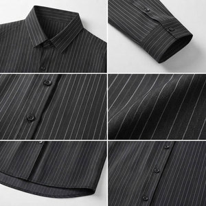 เสื้อเชิ้ตคอปกแบบลำลองสำหรับฤดูใบไม้ร่วง สไตล์ไฮสตรีท รุ่นใหม่ล่าสุด ขายตรงจากโรงงาน สำหรับผู้ชาย - Product Image 3