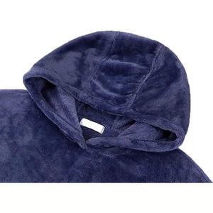 OEM/ODM High Quality Custom Regular Fit Winter Heavy Weight Solid <b>Hoodie</b> <b>Man</b> <b>Sherpa</b> Pullover Fleece Jacket 100% Organic - Product Image 5