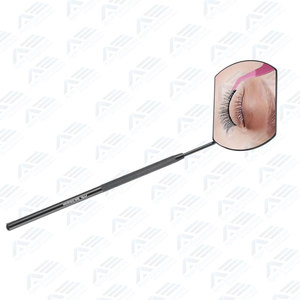 Miroir de Maquillage en Acier Inoxydable avec Effet Grossissant pour l'Inspection des Cils et des Sourcils - Product Image 5