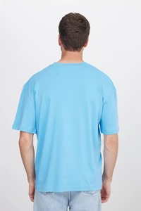 เสื้อเชิ้ตโอเวอร์ไซส์สุดเท่พร้อมลายกราฟิกโดดเด่น ทรงไหล่ตก สไตล์เรโทร ลุคสบายๆ สำหรับผู้ชาย - Product Image 5