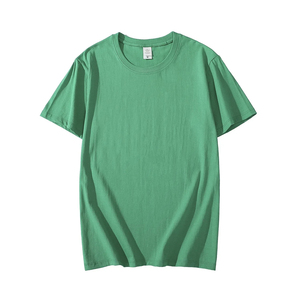 เสื้อยืดคอกลมพิมพ์ลายตัวอักษรสไตล์วินเทจสำหรับผู้ชายใส่สบายช่วงฤดูร้อน แขนสั้น ผ้า Worsted 180 กรัม ทรงปกติ ไม่เป็นขุย - Product Image 3