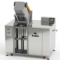 Machine à composter les déchets alimentaires compacte en acier inoxydable avec moteur de 3 CV pour une utilisation dans les écoles, les hôpitaux et les cuisines, fonctionnement à commande intelligente