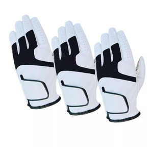 ถุงมือกอล์ฟหนังแท้คุณภาพสูงปรับแต่งได้สำหรับมือซ้าย  แบบ unisex สำหรับฤดูหนาว  บุซับในกันความหนาว ป้องกันลม  จับกระชับมือ - Product Image 1