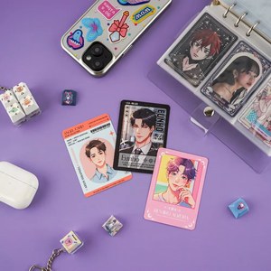 Impression personnalisée de photocartes K-pop 70x100mm, double face, coins arrondis, grande carte photo d'idole, emballée individuellement, fabriquée en Corée - Product Image 2
