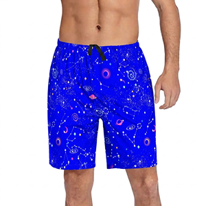Shorts de Baño para Hombre, Estampados, de Secado Rápido, con Cierre de Cordón, Ropa de Playa Informal - Product Image 5