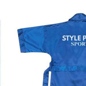 Bata de boxeo de satén con impresión de logotipo personalizado para adultos, productos de boxeo de alta calidad para adultos, bata de boxeo a precio competitivo - Product Image 4
