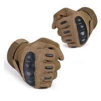 Guantes de Motociclismo de Cuero para Carreras, Protección Completa para los Dedos, Transpirables, Antideslizantes, con Pantalla Táctil, para Motocross