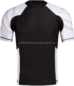 Rashguard unisexe à manches longues, vente chaude 2026, imprimé personnalisé, polyester/nylon, séchage rapide, fournisseur MMA du Pakistan - Product Image 2
