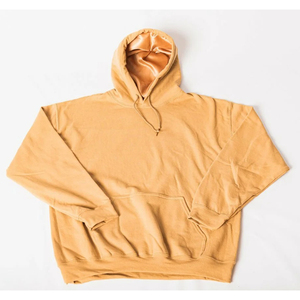 Sweat-shirt à capuche marron pour homme, coupe classique, en polaire, couleur unie, décontracté, pour l'automne - Product Image 2