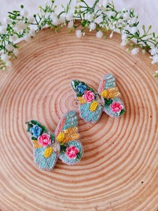 Patch brodé perlé pour vêtements, applique décorative à sequins, accessoires de confection DIY, motif thème scolaire - Product Image 4