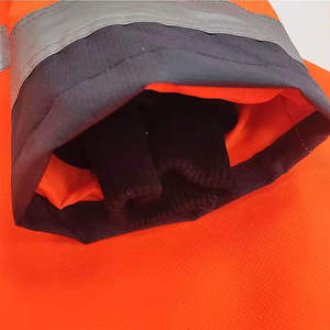 High Quality <b>Reflective</b> Safety Workwear Zipper <b>Jackets</b> <b>Men</b> Security Safety Long Sleeve Construction Safety <b>Jacket</b> - Product Image 5