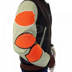 Breathable Casual Winter Varsity <b>Jacket</b> for <b>Men</b> Classic College Style Comfortable Everyday Fashion Stand Collar Front Logo - Product Image 3