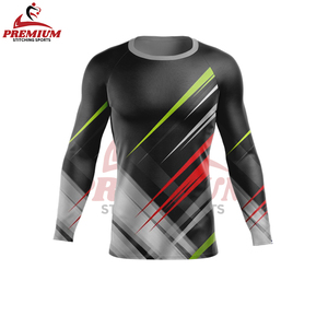 Nuevo Rash Guard Personalizado con Etiqueta Privada en el Mejor Material, MOQ Bajo - Product Image 3