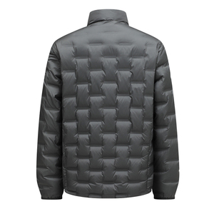 Blouson Bomber Homme Personnalisé Nouveau Design Tendance 100% Haute Qualité Écologique Respirant Col Montant Hiver Prix de Gros - Product Image 4
