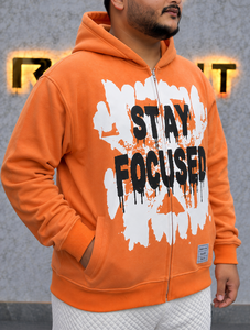 Sudadera con Capucha Personalizada Unisex, Cierre Completo, Diseño Gráfico, Invierno, Transpirable, Forro Polar Grueso, Poliéster/Algodón, Corte Holgado, Estilo Urbano, OEM - Product Image 4