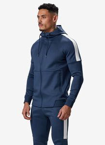 Conjunto Deportivo de Invierno para Hombre, Transpirable, con Chaqueta Técnica, Pantalones Deportivos Estampados, Forro Polar Grueso - Product Image 2